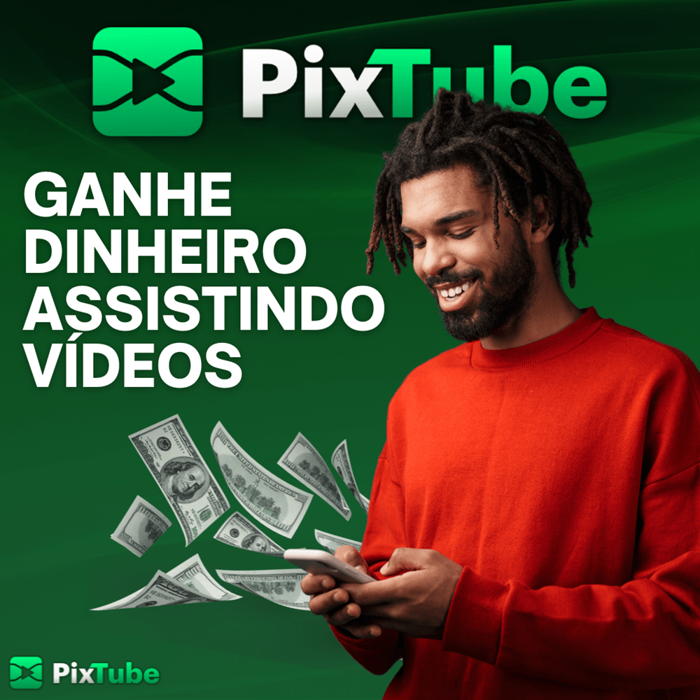 GanhGanhe Dinheiro Assistindo Vídeos no PixTube: Plataforma Que Paga Você 